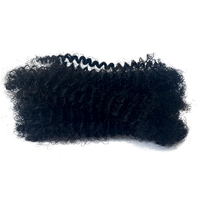 Micro-locs/tresses/cheveux à tresser/cheveux de réparation permanentes en vrac, texture Kinky Curly brésilienne, 4B Super Double Drawn, vierges, sans nœuds, toutes couleurs