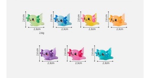 Lindos Adornos <span class=keywords><strong>de</strong></span> Resina en Miniatura <span class=keywords><strong>de</strong></span> Dibujos Animados, Modelo <span class=keywords><strong>de</strong></span> Pez Axolotl Multicolor y Llavero <span class=keywords><strong>de</strong></span> Juguete para Decoración <span class=keywords><strong>de</strong></span> Acuarios y Peceras - Product Image 6