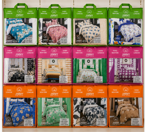 Ensemble de literie imprimé 4 pièces avec emballage en sac non tissé pour le marché africain – Fournisseur direct usine - Product Image 1