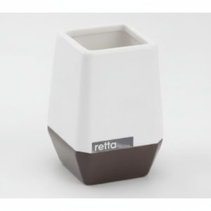 Inomata portapenne in acciaio bianco - Product Image 1