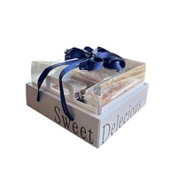 Conception créative nouvelle arrivée boîte en carton pour tarte aux œufs cupcake pain croissant macaron bouffée tarte à la citrouille emballage