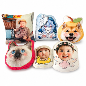 Almohadas y <span class=keywords><strong>Cojines</strong></span> <span class=keywords><strong>de</strong></span> Felpa Personalizados 60x60cm 24x24in con Foto Personalizada para Uso <span class=keywords><strong>en</strong></span> el Hogar y Hoteles 100% Poliéster - Product Image 1