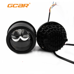 GCAR Phare antibrouillard <span class=keywords><strong>bi</strong></span>-LED double laser haute puissance M628S 6000K 3000K avec lentille de projecteur pour feux de croisement et de route de voiture - Product Image 5