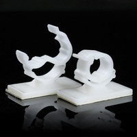 Lianyang LYK organisateur de câble PA66 pince adhésive en Nylon montage d'attache de câble en plastique outil de gestion de fil de gestion de câble fixe