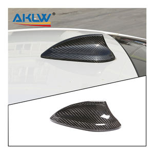 Couvre-antenne de <span class=keywords><strong>toit</strong></span> en carbone sec en forme d'aileron de requin, accessoires extérieurs de voiture, protection pour <span class=keywords><strong>BMW</strong></span> F22 F30 F35 F80 F87 G20 G30 - Product Image 6
