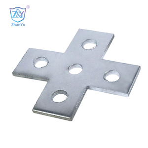 Thép C kênh Bracket <span class=keywords><strong>strut</strong></span> mạ kẽm U kênh phù hợp <span class=keywords><strong>riel</strong></span> unistrut kết nối - Product Image 3