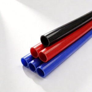 Tuyau en silicone droit renforcé tressé 4 plis <span class=keywords><strong>de</strong></span> 3,55 mm (1 pouce) pour intercooler <span class=keywords><strong>de</strong></span> voiture, 1 <span class=keywords><strong>mètre</strong></span> <span class=keywords><strong>de</strong></span> long - Product Image 1