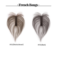 Shinein Fixations pour postiches naturels, patch capillaire Velcro sans clip, sans couture, pour perruque en cheveux naturels pour femmes
