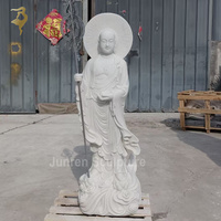 Statue de buste de pharaon égyptien en marbre naturel