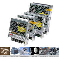 MZMW LRS 50W 5V 12V 15V 24V 36V 48V CCTV Smps LED controlador adaptador Industrial Ac Dc convertidor Unidad de fuente de alimentación conmutada
