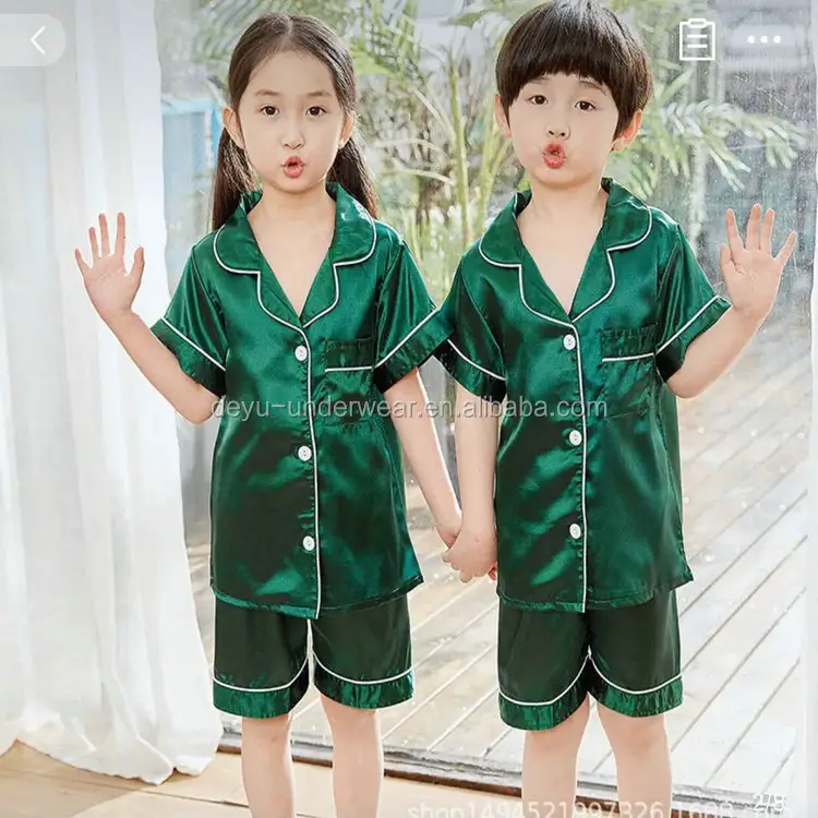 Pijama para niños de 4 a 9 años, 3,85 dólares, KTSY005, buena calidad
