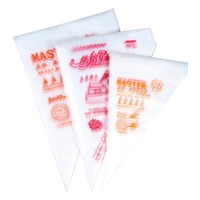 100 Stück Einweg-Spritzbeutel für Zuckerguss, Fondant, Kuchencreme, Cupcake-Dekoration, Spritztüllen, Backzubehör