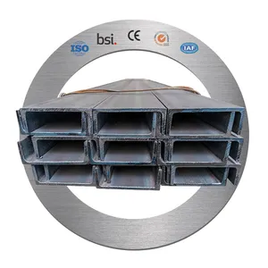 Hot Selling Wholesale Price C Channel Steel Astm A36 Q235 St52 100*48mm Mild Steel C U Channel Steel