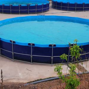 Réservoir de poissons en plastique pour l'aquaculture grand système d'élevage rond pour étang à poissons équipement d'eau pour usage agricole - Product Image 6