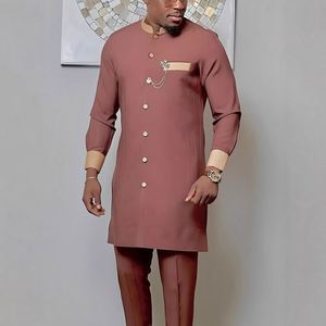 Completo da <span class=keywords><strong>Uomo</strong></span> Traspirante <span class=keywords><strong>in</strong></span> Poliestere/<span class=keywords><strong>Cotone</strong></span> Tinto <span class=keywords><strong>in</strong></span> Capo, a Maniche Lunghe, Stile Europeo Americano Africano, per Commercio Transfrontaliero - Product Image 1