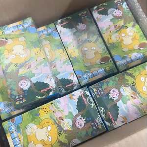 YY Art Cartes à collectionner Pokémon Charizard en chinois simplifié, véritablement brodées, collection 151, boîte en papier couleur Hope - Product Image 6