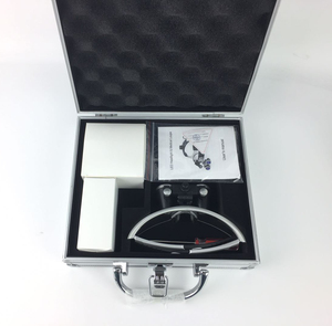 Loupes dentaires colorées 2,5X/3,5X avec lampe frontale LED rechargeable / Loupe médicale binoculaire avec <span class=keywords><strong>zoom</strong></span> - Product Image 3