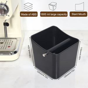 Boîte à <span class=keywords><strong>café</strong></span> professionnelle en plastique ABS, antichoc, pour le retrait des résidus de <span class=keywords><strong>café</strong></span>, idéale pour les cafés spécialisés - Product Image 6