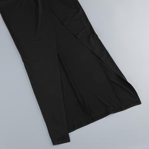 Produttore di abiti di alta qualità, nuovo <span class=keywords><strong>abito</strong></span> senza maniche <span class=keywords><strong>con</strong></span> scollo a V, <span class=keywords><strong>abito</strong></span> <span class=keywords><strong>da</strong></span> <span class=keywords><strong>sera</strong></span> <span class=keywords><strong>con</strong></span> <span class=keywords><strong>spacco</strong></span> <span class=keywords><strong>nero</strong></span> irregolare - Product Image 6