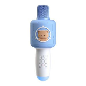 Microphone portable Epro <span class=keywords><strong>K7</strong></span> avec lumière RGB, haut-parleur sans fil pour karaoké à domicile, fête, KTV, cadeau musical pour enfants - Product Image 1