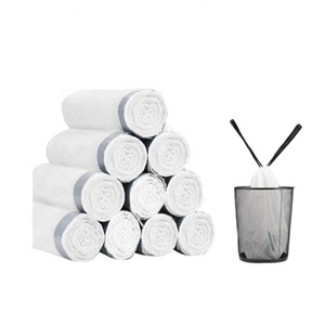 ถุงขยะแบบมีเชือกผูก ขนาด 4 แกลลอน ถุงใส่ขยะแบบใส ถุงใส่ขยะ - Product Image 6