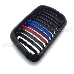 1 Paire de Grilles de Pare-chocs Avant Noires Brillantes Style M pour BMW E36 M3 Série 3 1997-1999 Kit de Carrosserie - Product Image 6