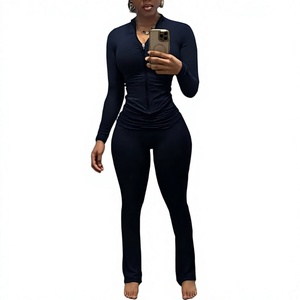 Survêtements ajustés en molleton bouclette 380 g/m² extensible dans les quatre sens, avec impression puff de haute qualité, personnalisables en Spandex/Polyester - Product Image 3