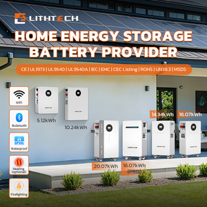 Batterie au lithium Lifepo4 LITHTECH de haute qualité, nouvelle énergie, garantie 10 ans, 5,12 kWh, 10 kWh, 15 kWh, stockage d'énergie domestique, Powerwall - Product Image 2