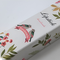 Boîte en carton personnalisée de luxe pour l'emballage de produits cosmétiques, emballage écologique, boîte pour rouges à lèvres, vernis à ongles, flacons