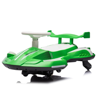 Nouvelle voiture à dérive UFO Kidzone pour enfants - Plastique, alimentée par batterie