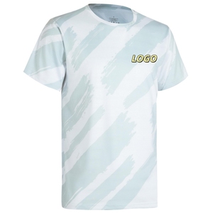 Camiseta Barata Lisa para Hombre, Unisex, 100% Poliéster, Tejido de Punto, Secado Rápido, Transpirable, con Serigrafía y Logotipo F00 - Product Image 6