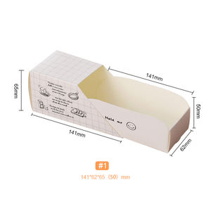 Scatola di imballaggio del cassetto della scatola di imballaggio del pane tostato del panino personalizzato Printon - Product Image 3