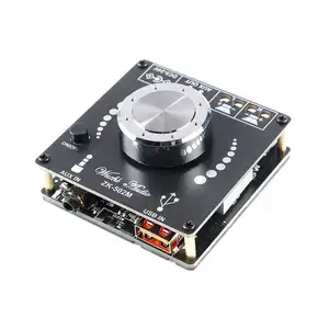 ZK-502M Audio Mini 2.0 Stereo Amplifier Board 50W+50W Bluetooths Digital Amplifier Board 50WX2 Amplifier Home Theater