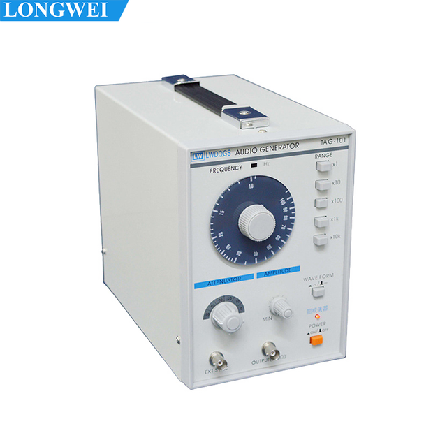 Factory Directly Sales TAG-101 Sine Square Wave Audio Generator Function Signal 10 to 1Mhz Precision Signal Generator