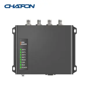 CHAFON uzun menzilli kart 4 kanal sabit okuyucu wifi ile depo yönetimi uygulaması için tasarlanmış uhf rfid okuyucu