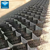Géocell en HDPE vierge pour la stabilisation des sols en confinement cellulaire, le renforcement des bases routières, le contrôle de l'érosion et la protection des pentes 75 mm