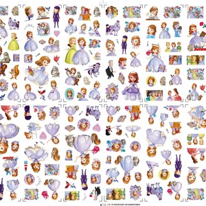Autocollant bulle transfrontalier stéréo fait main Avengers Pikachu Frozen Princess <span class=keywords><strong>Spiderman</strong></span> <span class=keywords><strong>Petite</strong></span> Princesse - Product Image 5