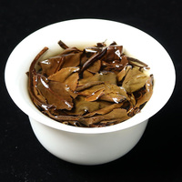 Thé Blanc de Haute Qualité Shou Mei en Vrac, Feuilles de Thé Blanc Parfumées, Thé Blanc Chinois, Thé Blanc Biologique Frais et Vieilli