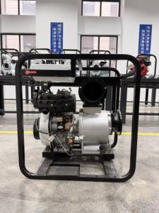 Bomba de Agua a Gasolina de Gran Caudal (100m³/h) con Cabezal de 25m para Agricultura y Control de Inundaciones, Certificación EPA y CE - Product Image 3