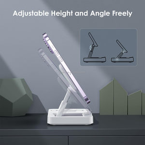 Produits populaires 2024 support de charge rapide Multi blanc à alignement automatique téléphone 15W chargeur Pad 3-en-1 aimant Charge sans fil - Product Image 3