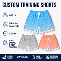 Shorts d'entraînement en mesh pour hommes, légers et personnalisables, pour le rugby, la pratique hors terrain, la gym et la course à pied