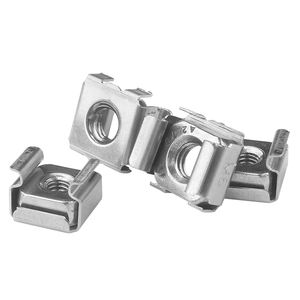 <span class=keywords><strong>Écrou</strong></span>s à clip M5 en acier inoxydable, <span class=keywords><strong>écrou</strong></span>s de serrage personnalisés M4 8mm, <span class=keywords><strong>écrou</strong></span>s de <span class=keywords><strong>cage</strong></span> ronds M8, fixations M6 pour appareillage électrique, serveurs et armoires informatiques - Product Image 2