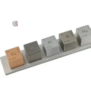 Best Selling High TUNGSTEN SERVIÇO Elemento 1 polegada Conjunto Cube (Tungstênio/Cobre/Titânio/Alumínio/Magnésio)