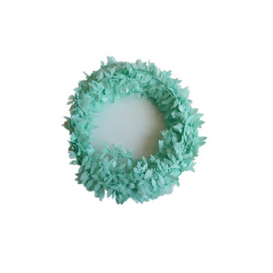 Kit de fabrication de couronnes de feuilles vertes, 7.5M, vigne en plastique pour décoration de mariage et de maison, fournitures artisanales DIY - Product Image 3