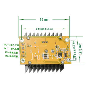 <span class=keywords><strong>DC</strong></span> <span class=keywords><strong>12</strong></span> V 24V à 36V 48 V 60V 72V 90V <span class=keywords><strong>DC</strong></span> Boost Tension réglable <span class=keywords><strong>12</strong></span> Volt à <span class=keywords><strong>24</strong></span> 36 48 Volt Convertisseur de puissance élévateur Charge de la batterie - Product Image 3