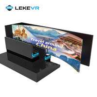 Chaise dynamique de mouvement de centre de jeu de réalité virtuelle de cinéma de vol du Naked-Eye 3D VR du terrain de jeu d'intérieur 9D