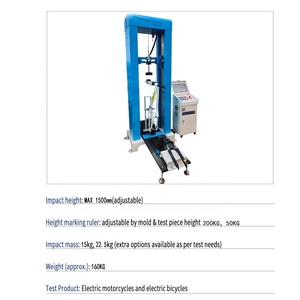 Nhà máy trực tiếp ISO xe đạp ngã ba Drop Hammer Tester hai-in-một phía trước tác động thử nghiệm máy - Product Image 5