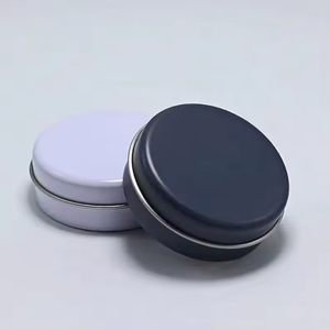 Latas Redondas Pequeñas Personalizadas al por Mayor, Mini Caja Metálica Reciclable con Grabado para Bálsamo Labial, Perfume Sólido, Envases Cosméticos - Product Image 1