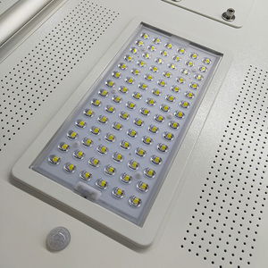 ไฟถนนโซลาร์เซลล์แบบรวม 80W LED 60W All-in-One 40W พร้อมแบตเตอรี่ในตัว ราคาประหยัด ระบบไฮบริด พร้อมเซ็นเซอร์ตรวจจับลม มาตรฐาน IP65 - Product Image 3