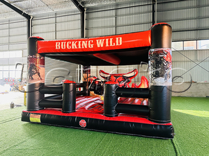 Nouvelle machine de tour de taureau mécanique gonflable adultes Rodeo Bull bucking bronco maison sauvage pour discothèque - Product Image 3